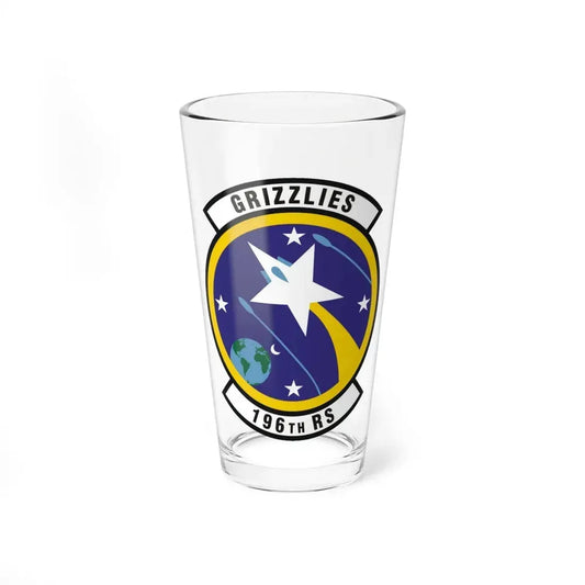 196th Reconnaissance Squadron (U.S. Air Force) Pint Glass 16oz 16oz - Go Mug Yourself