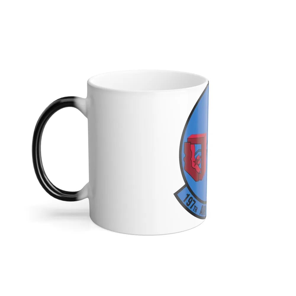 197 Air Refueling Squadron (U.S. Air Force) Color Changing Coffee Mug-Go Mug Yourself