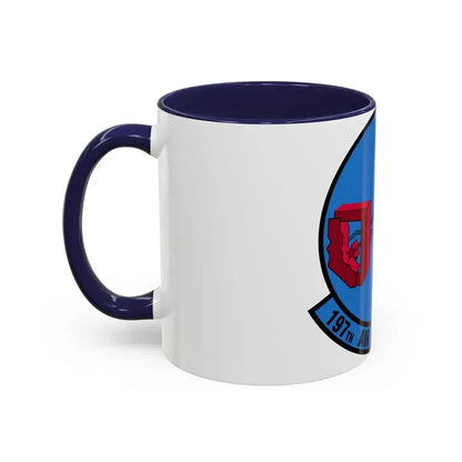 197 Air Refueling Squadron (U.S. Air Force) Accent Coffee Mug - Go Mug Yourself