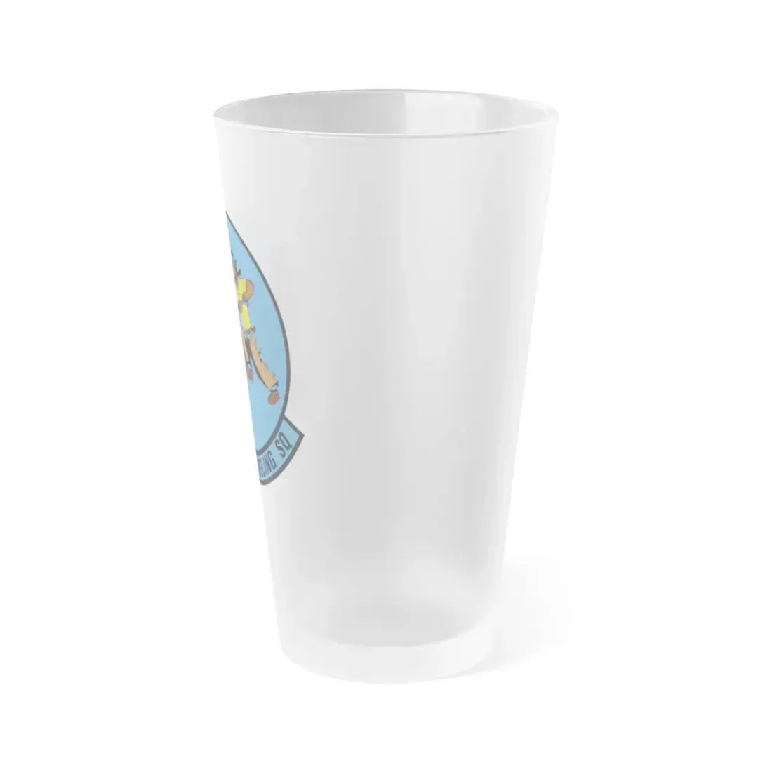 197 Air Refueling Squadron (U.S. Air Force) Frosted Pint Glass 16oz - Go Mug Yourself