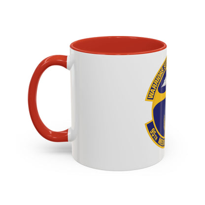 95th Medical Support Squadron (U.S. Air Force) Accent Coffee Mug