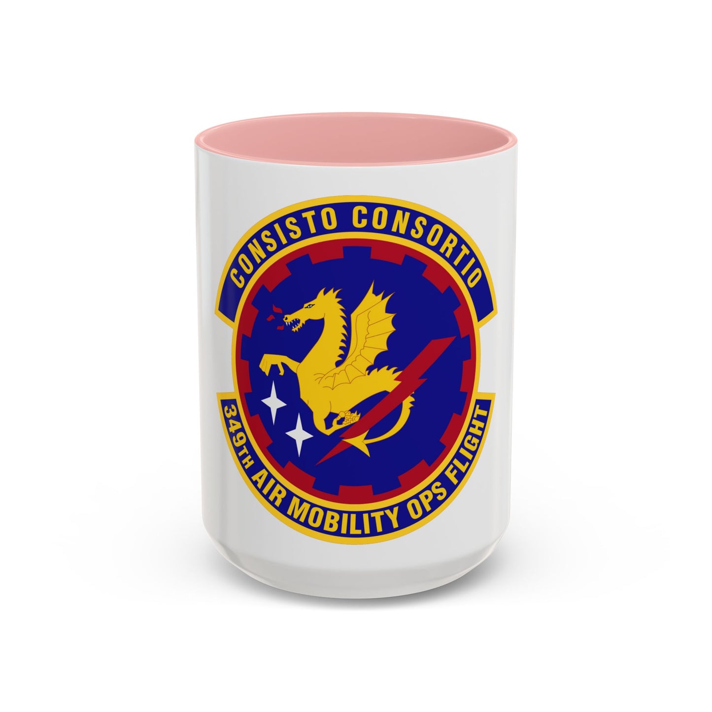 349th Air Mobility Operations Flight (U.S. Air Force) Accent Coffee Mug