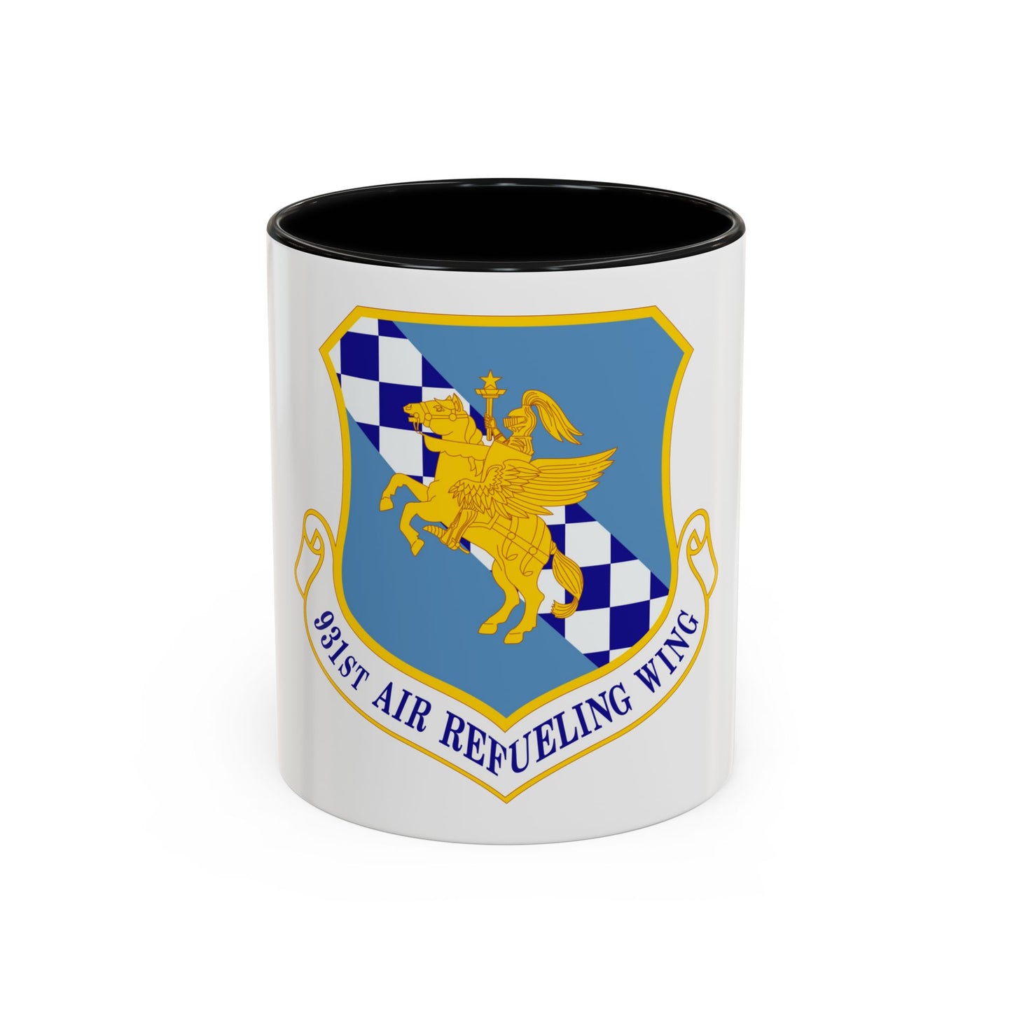 931 Air Refueling Wing AFRC (U.S. Air Force) Accent Coffee Mug