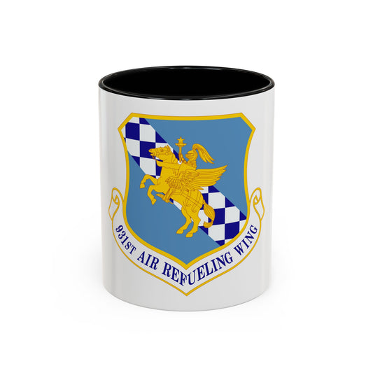 931 Air Refueling Wing AFRC (U.S. Air Force) Accent Coffee Mug