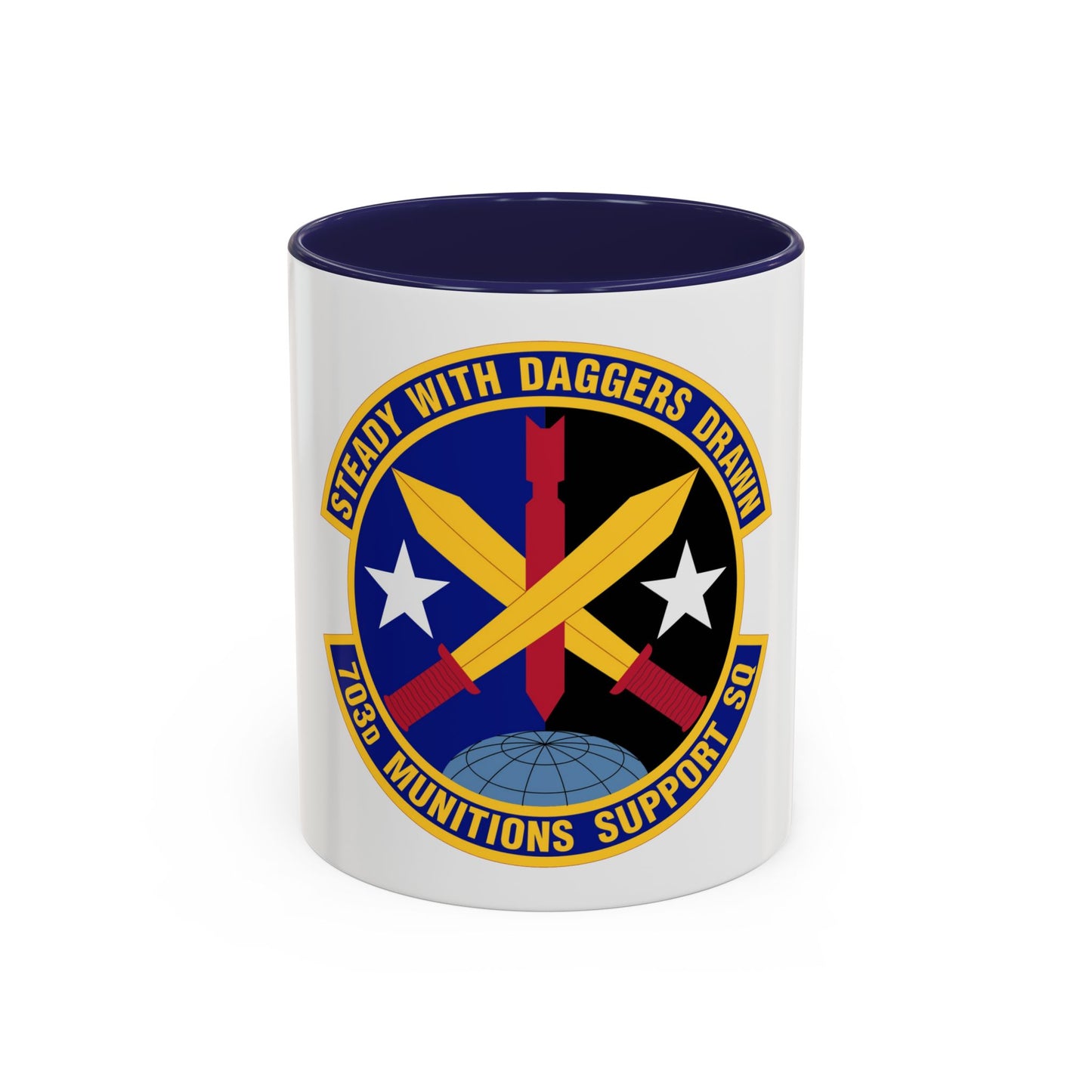 703d Munitions Support Squadron (U.S. Air Force) Accent Coffee Mug