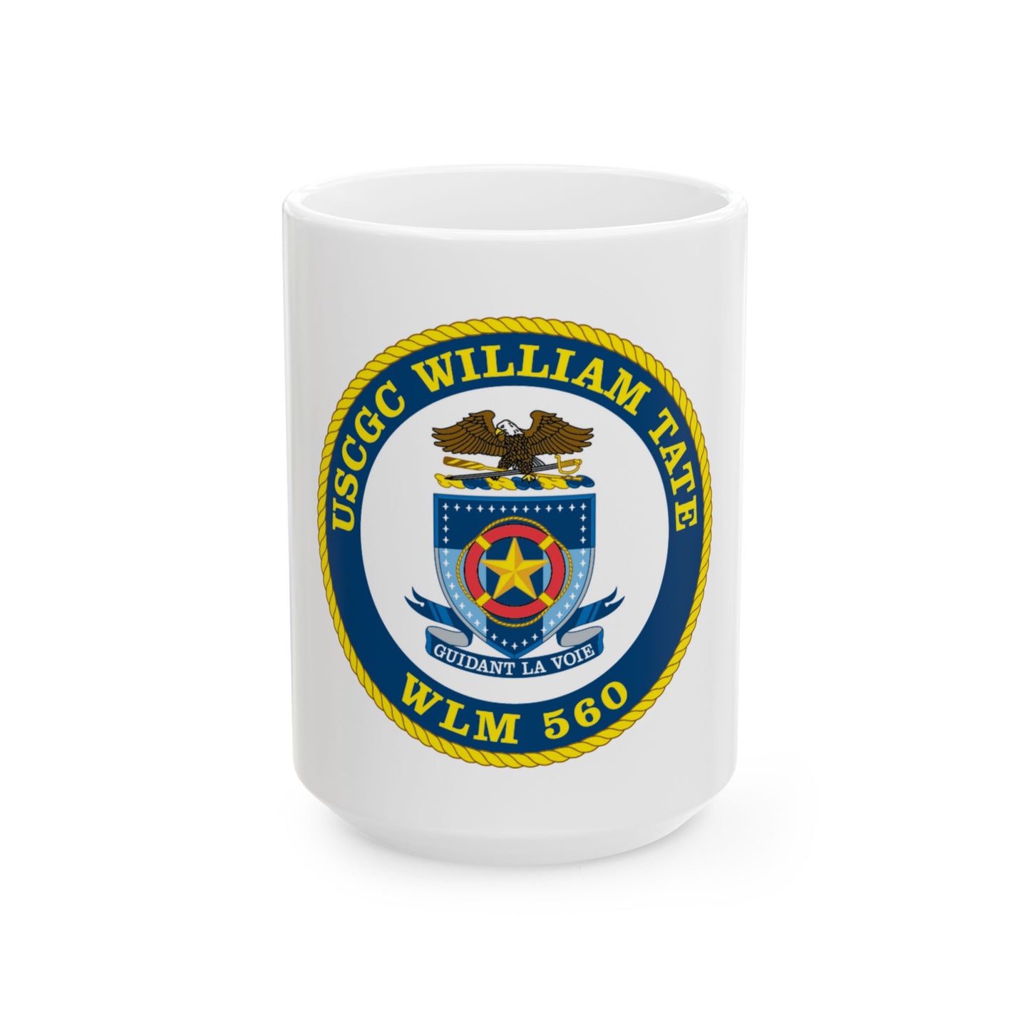 USCGC William Tate WLM 560 (U.S. Coast Guard) White Coffee Mug