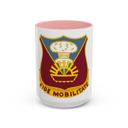9 Transportation Battalion (U.S. Army) Accent Coffee Mug