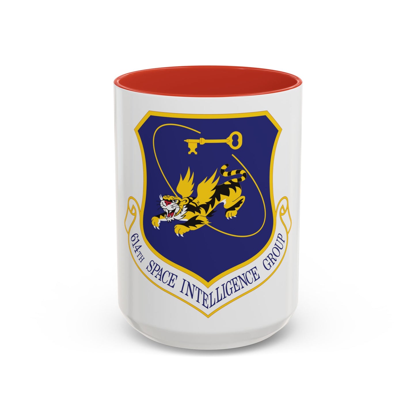 614th Space Intelligence Group (U.S. Air Force) Accent Coffee Mug