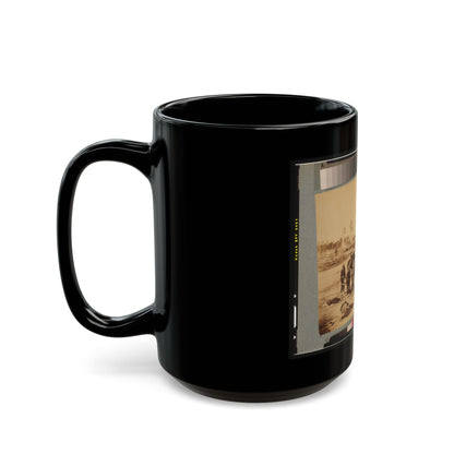 Ambulance Drill At Headquarters Army Of Potomac, Near Brandy Station, Va., March, 1864 (U.S. Civil War) Black Coffee Mug