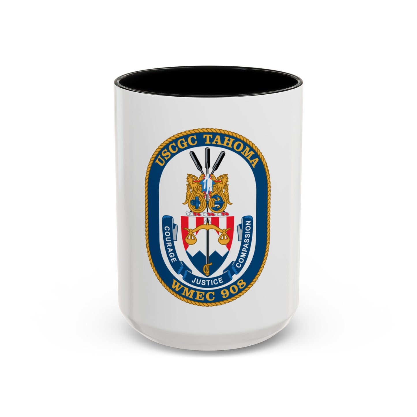 USCGC Tahoma WMEC 908 (U.S. Coast Guard) Accent Coffee Mug