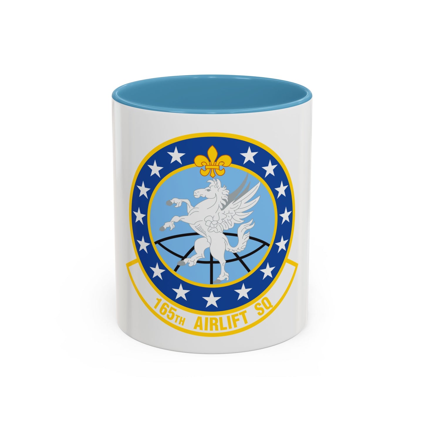 165 Airlift Squadron (U.S. Air Force) Accent Coffee Mug