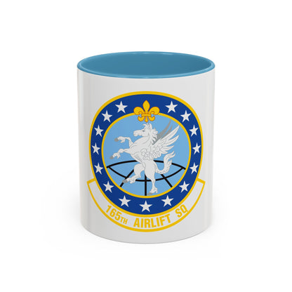 165 Airlift Squadron (U.S. Air Force) Accent Coffee Mug