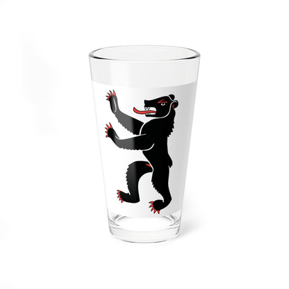 Flag of Canton of Appenzell Innerrhoden (Switzerland) Pint Glass 16oz