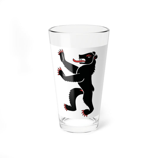 Flag of Canton of Appenzell Innerrhoden (Switzerland) Pint Glass 16oz