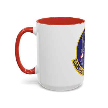 563d Maintenance Squadron (U.S. Air Force) Accent Coffee Mug
