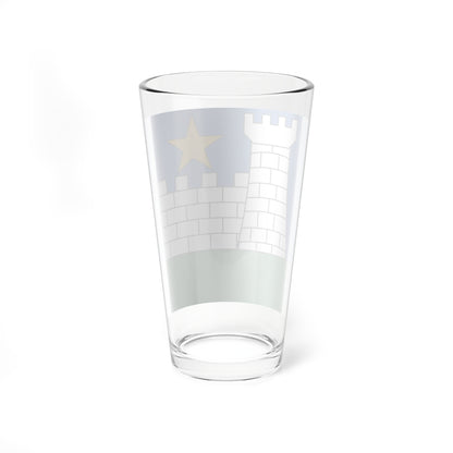 Flag of Bishop Bernard Fellay (Switzerland) Pint Glass 16oz