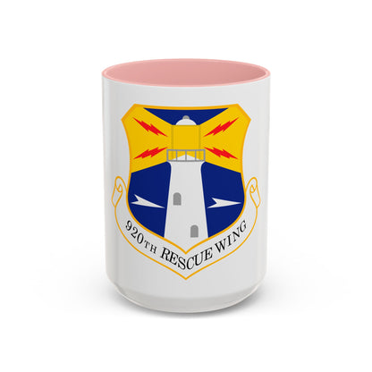 920th Rescue Wing (U.S. Air Force) Accent Coffee Mug