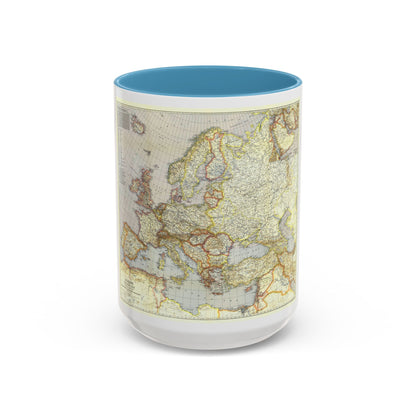 Tasse à café Accent Europe et Proche-Orient (1940) (Carte)