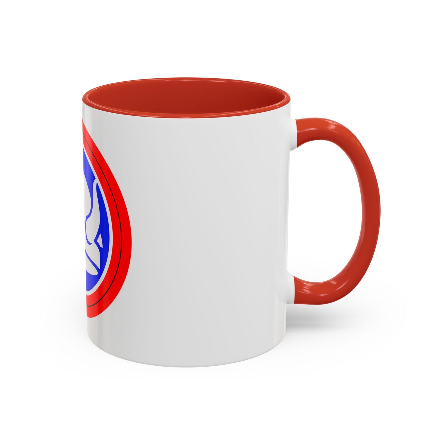 47th Division Shoulder Patch (U.S. Army) Accent Coffee Mug