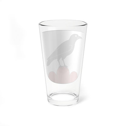 Untereggen-blazon (Switzerland) (Coat of Arms) Pint Glass 16oz