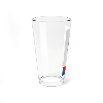 Flag of Somogyharsagy (Hungary) Pint Glass 16oz