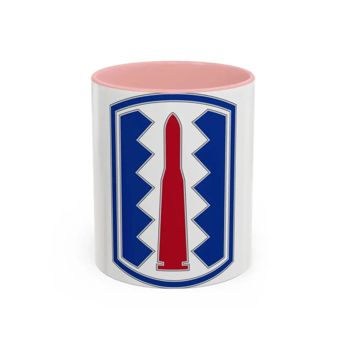 197TH INFANTRY BRIGADE (U.S. Army) Accent Coffee Mug 11oz Pink - Go Mug Yourself