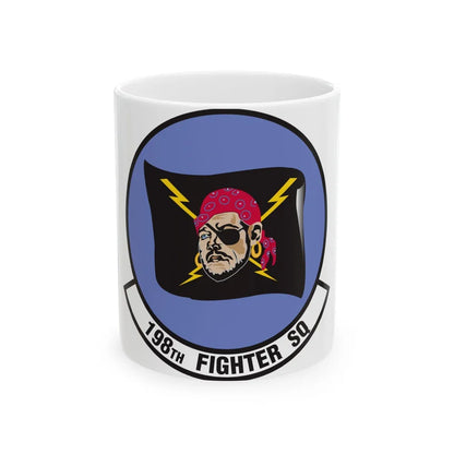 198 Fighter Squadron (U.S. Air Force) White Coffee Mug-11oz-Go Mug Yourself