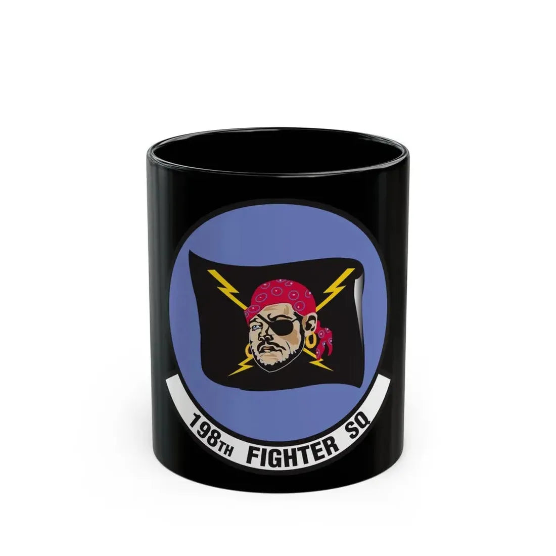 198 Fighter Squadron (U.S. Air Force) Black Coffee Mug 11oz - Go Mug Yourself