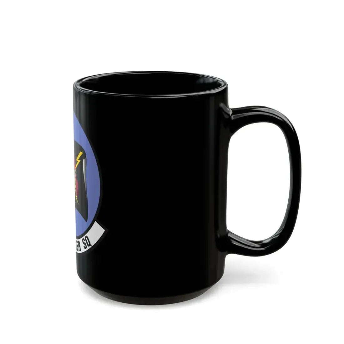 198 Fighter Squadron (U.S. Air Force) Black Coffee Mug - Go Mug Yourself