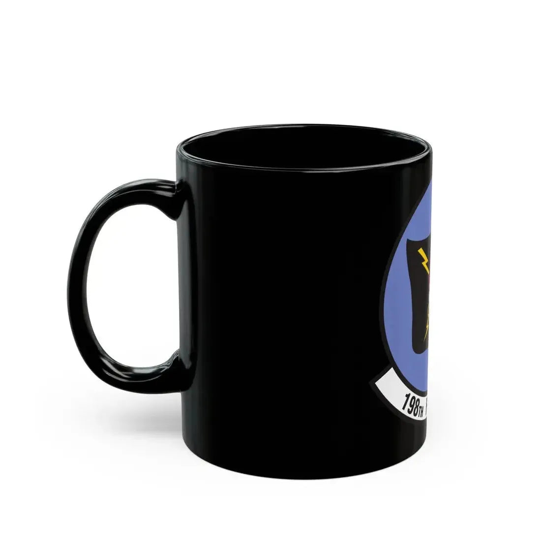 198 Fighter Squadron (U.S. Air Force) Black Coffee Mug - Go Mug Yourself