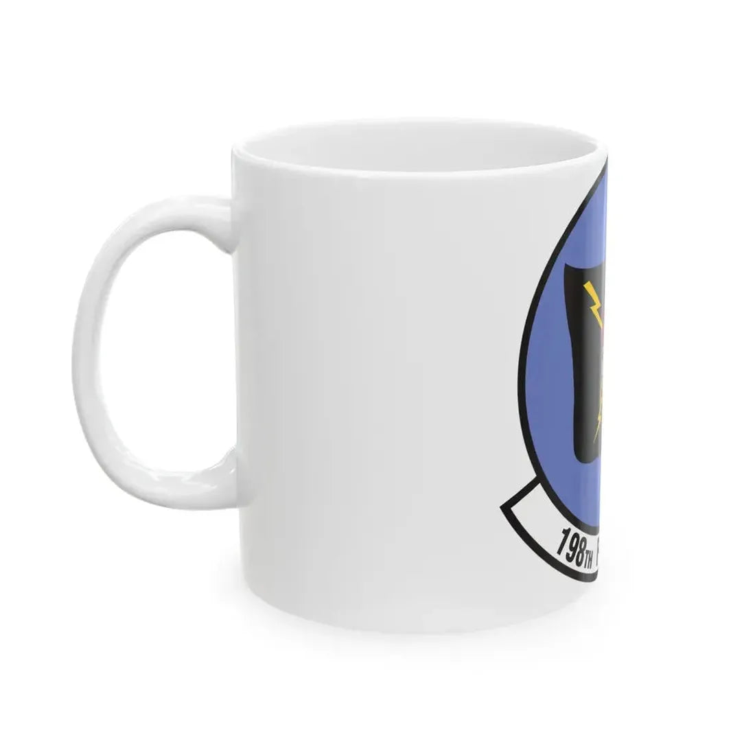 198 Fighter Squadron (U.S. Air Force) White Coffee Mug - Go Mug Yourself