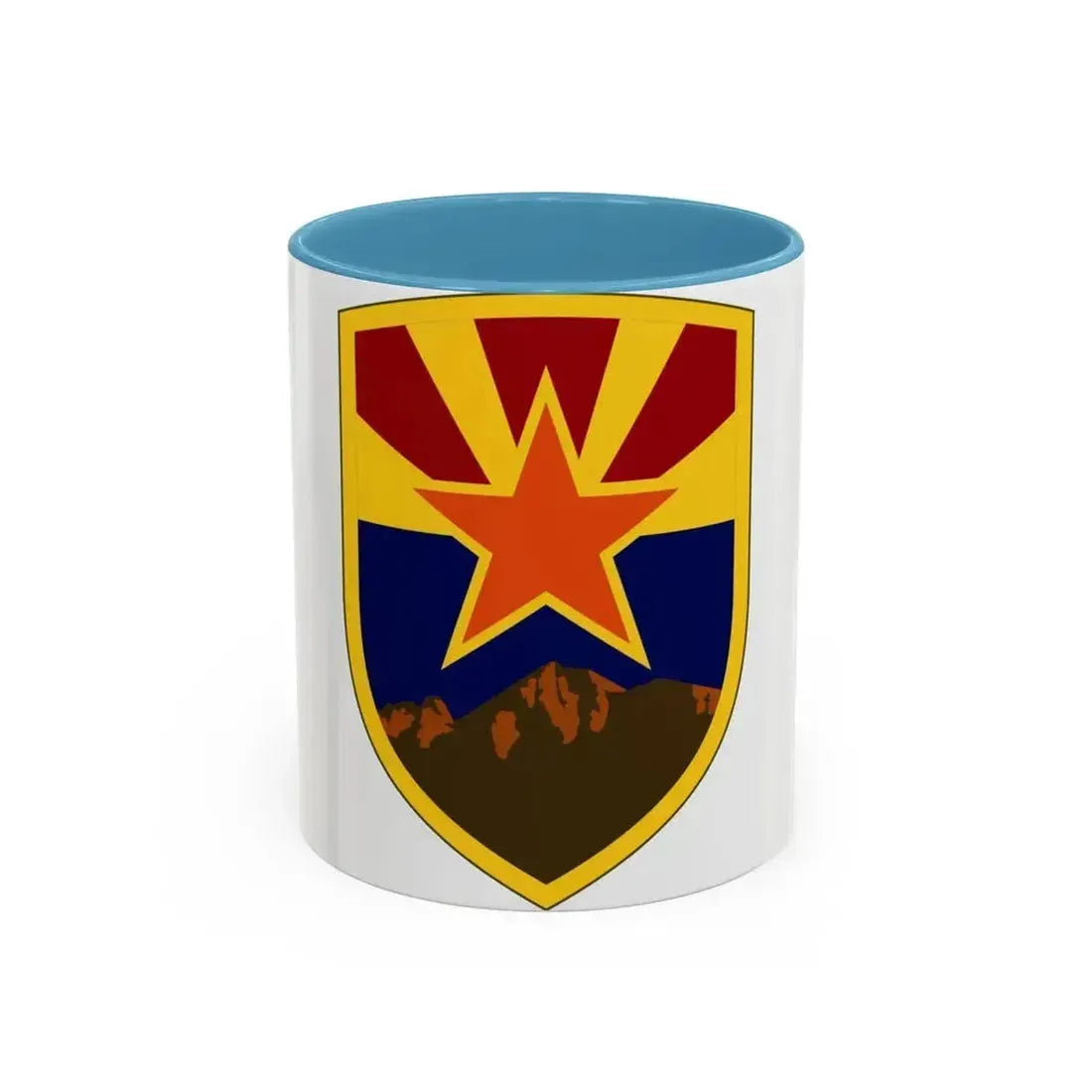 198 Regional Support Group 2 (U.S. Army) Accent Coffee Mug 11oz Light Blue - Go Mug Yourself