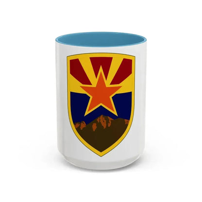 198 Regional Support Group 2 (U.S. Army) Accent Coffee Mug 15oz Light Blue - Go Mug Yourself