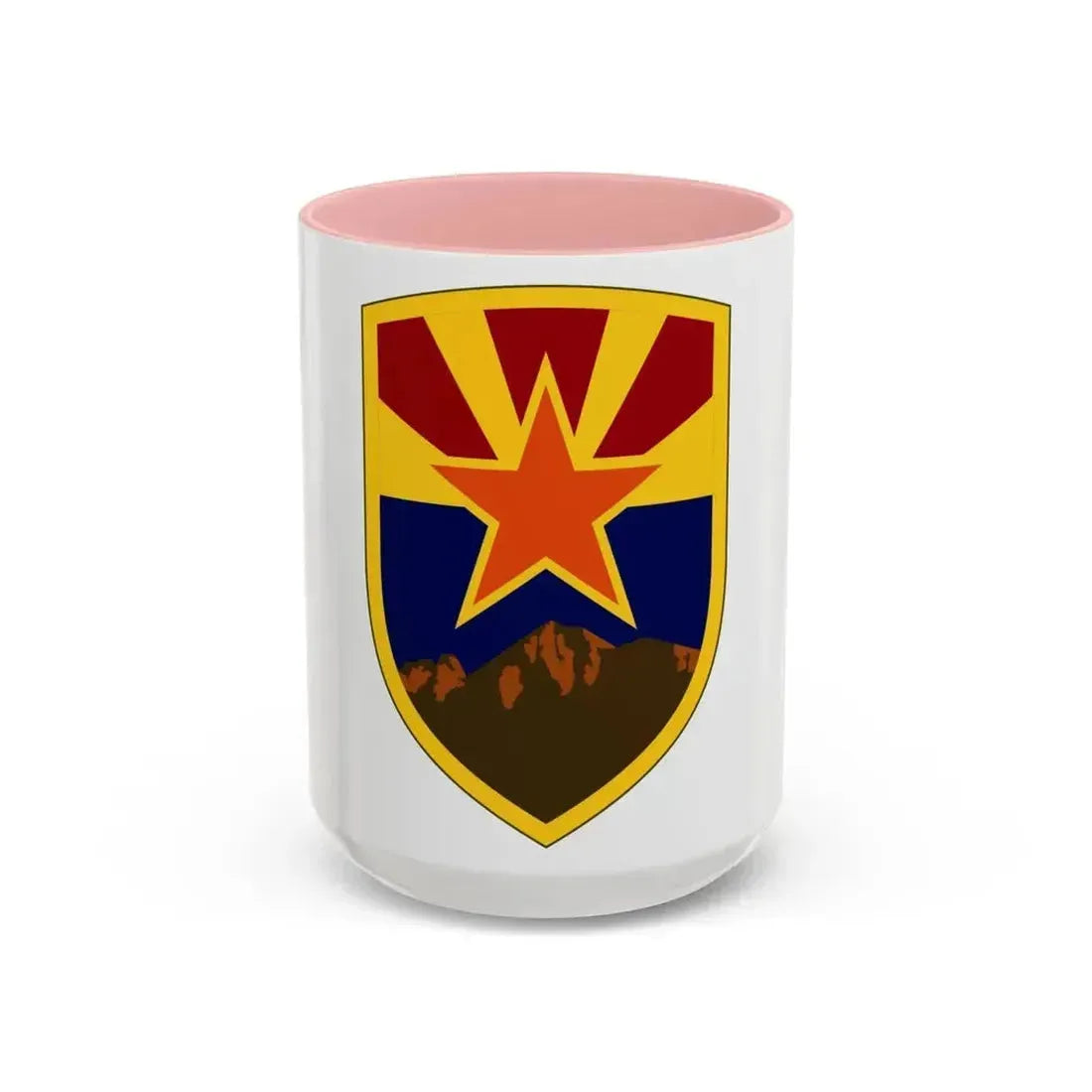 198 Regional Support Group 2 (U.S. Army) Accent Coffee Mug 15oz Pink - Go Mug Yourself