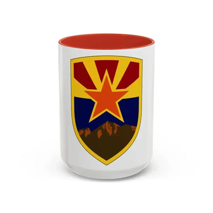 198 Regional Support Group 2 (U.S. Army) Accent Coffee Mug 15oz Red - Go Mug Yourself