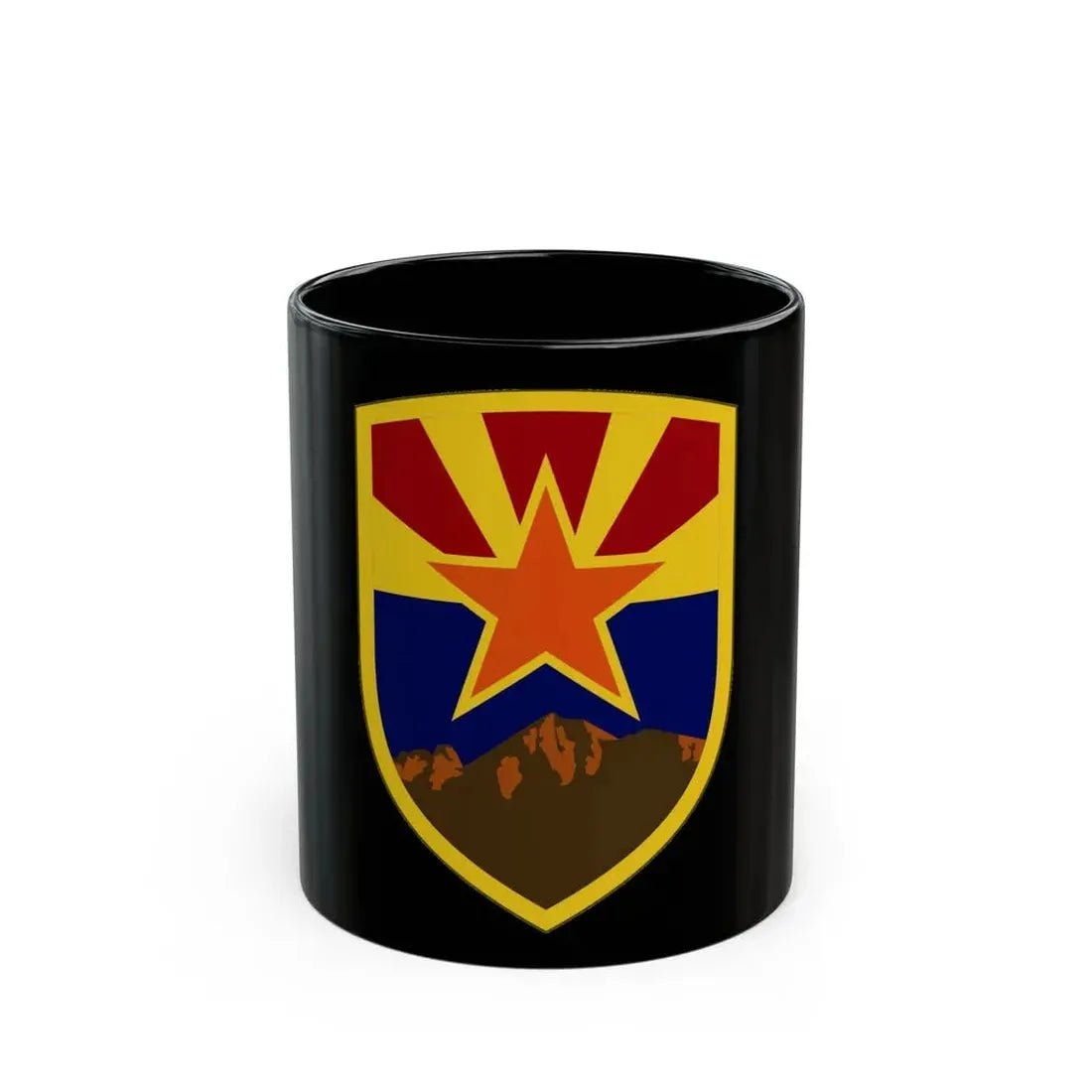 198 Regional Support Group 2 (U.S. Army) Black Coffee Mug 11oz - Go Mug Yourself