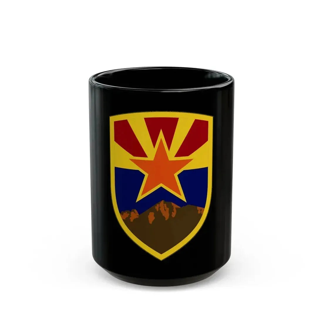 198 Regional Support Group 2 (U.S. Army) Black Coffee Mug 15oz - Go Mug Yourself