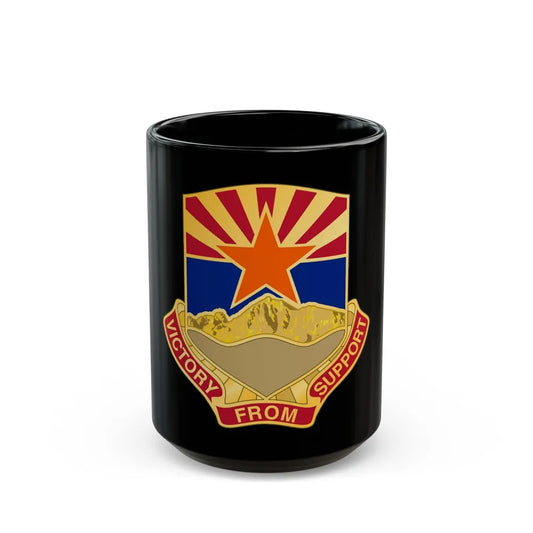 198 Regional Support Group (U.S. Army) Black Coffee Mug-15oz-Go Mug Yourself