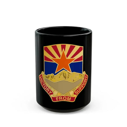 198 Regional Support Group (U.S. Army) Black Coffee Mug 15oz - Go Mug Yourself