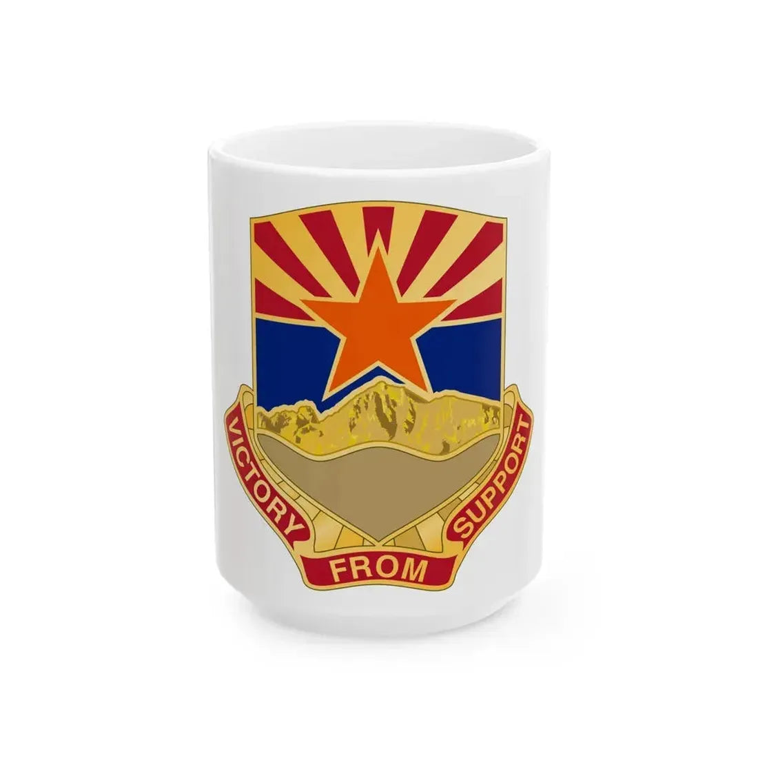 198 Regional Support Group (U.S. Army) White Coffee Mug - Go Mug Yourself