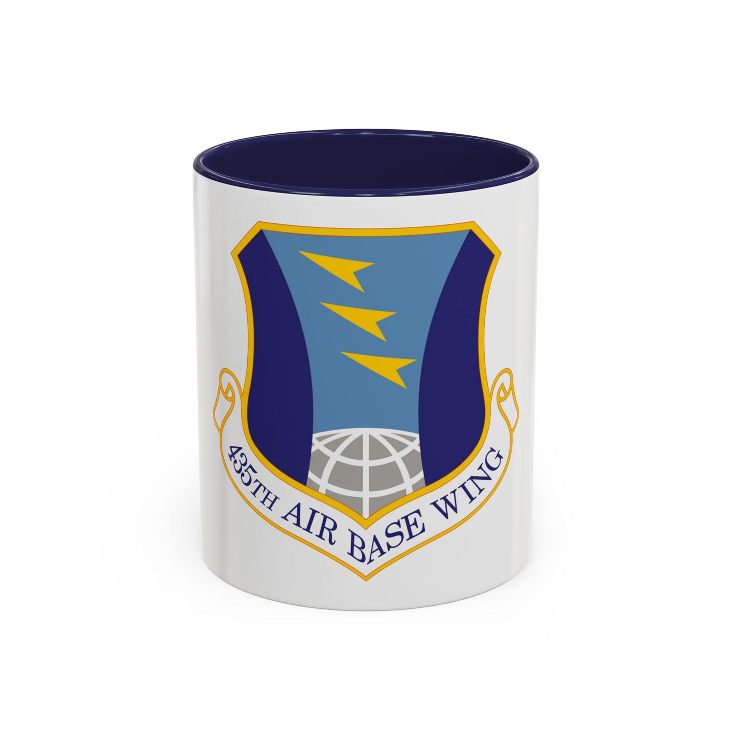 435th Air Base Wing (U.S. Air Force) Accent Coffee Mug