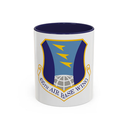 435th Air Base Wing (U.S. Air Force) Accent Coffee Mug