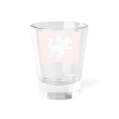 Flag of the Republic of Lithuania 1920s (Belarus) (Coat of Arms) Shot Glass 1.5oz