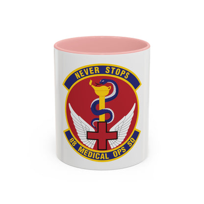 88th Medical Operations Squadron (U.S. Air Force) Accent Coffee Mug