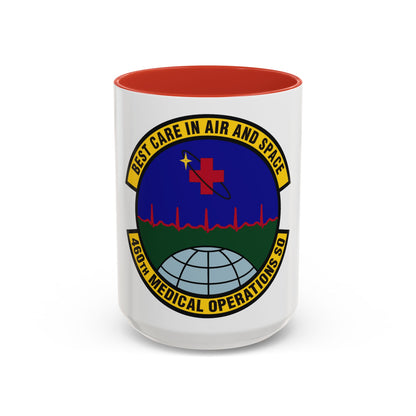 460th Medical Operations Squadron (U.S. Air Force) Accent Coffee Mug