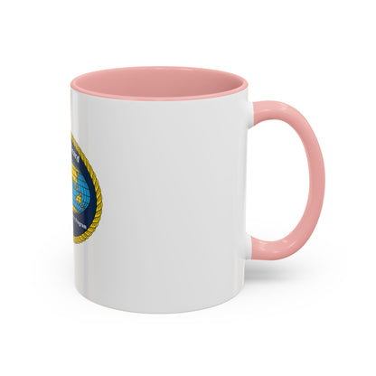 International Port Security Program USCG (U.S. Coast Guard) Accent Coffee Mug