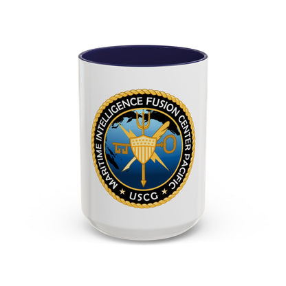 USCG MIFC PAC (U.S. Coast Guard) Accent Coffee Mug