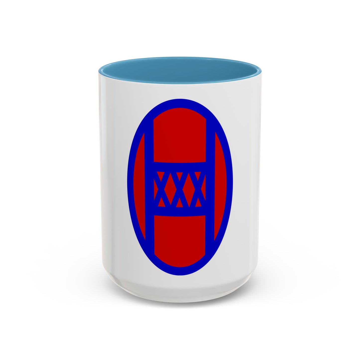 30th Infantry Division SSI (U.S. Army) Accent Coffee Mug