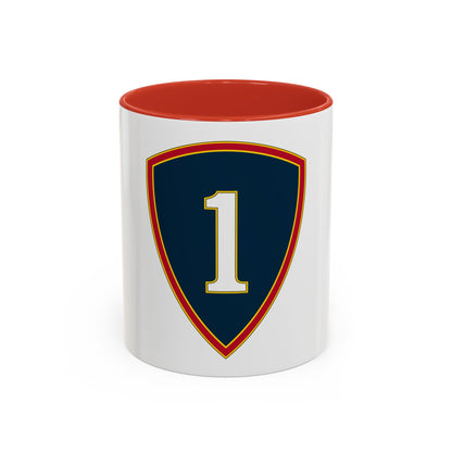 1 Personnel Command 3 (U.S. Army) Accent Coffee Mug