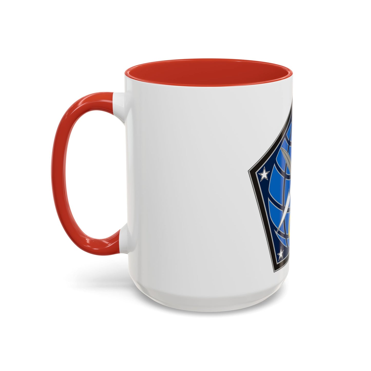 704 Military Intelligence Brigade (U.S. Army) Accent Coffee Mug